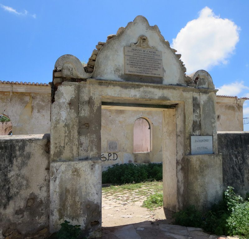 2015_Reduto_de_São_Pedro_de_Catumbela_província_Benguela_Angola_19493712300 The Reducto de Sao Pedro (1846) overlooks the Catumbela River crossing between Lobito and Benguela, Angola. The plaque over the entrance declares that the fort was a result of "os continuos insultos feitos aos brancos pelos indigenas deste districto".