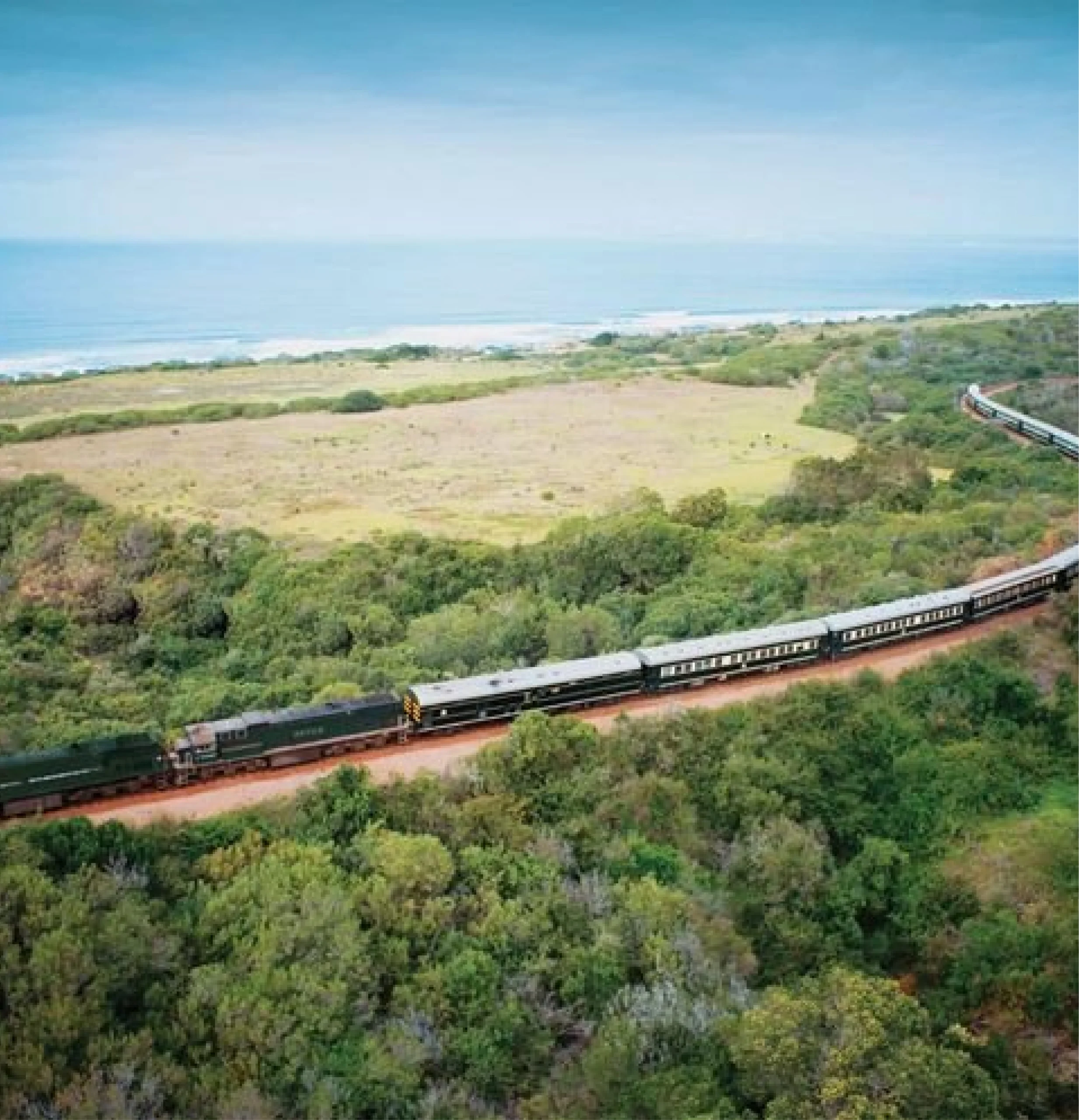 Comboio Trail Two Oceans chega a Benguela